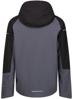 Regatta Heren x-pro beacon contrast detail waterdichte jas - maat XXL / XXXL Grijs