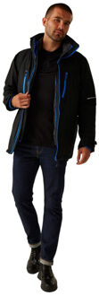 Regatta Heren x-pro evader iii 3 in 1 jas Zwart - L