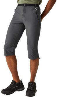 Regatta Heren xert stretch iii stretch active capri shorts Grijs - 46