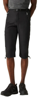 Regatta Heren xert stretch iii stretch active capri shorts Zwart - 48
