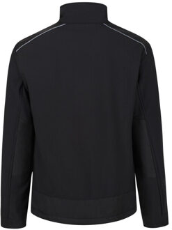 Regatta Heren zandstorm werkkleding softshell jasje Zwart - XL