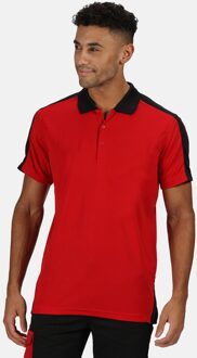 Regatta Herencontrast coolweave polo shirt Rood