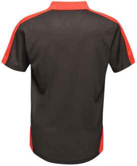 Regatta Herencontrast coolweave polo shirt Zwart - L