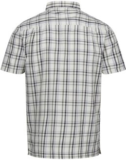 Regatta Herenhemd met korte mouwen in mindano viii patroon - maat Licht Groen