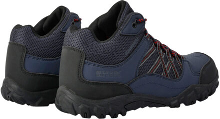 Regatta Herenkant Midden Waterdichte Wandelschoenen (Marine/Rood) Navy