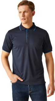 Regatta Herenpolo met korte mouwen - maat L Blauw