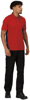 Regatta Herenpolo met korte mouwen - maat S Rood