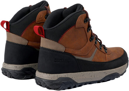 Regatta Herenschoenen Renford (Bruin/Rood) - EU 43 / UK 9