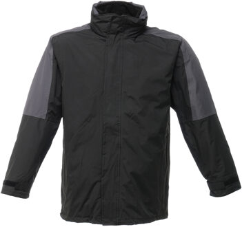Regatta Herenverdediger III 3-In-1 Jasje (waterdicht & winddicht) (Zwart/Seal Grijs)