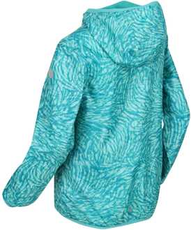 Regatta Juniors Bedrukte Lever Waterdichte Jas in Blauw - 5-6J / 110-116cm