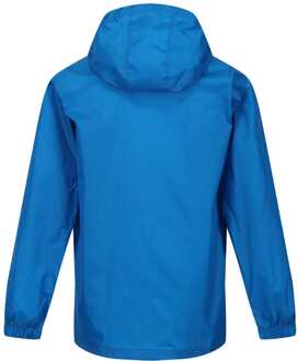 Regatta Juniors Pack It Waterdichte Jas in Blauw - maat 3-4J / 98-104cm