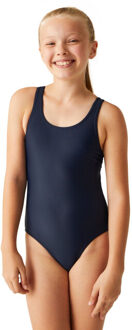 Regatta Katrisse effen eendelig zwempak voor meisjes Blauw - 116