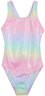 Regatta Katrisse zeemeermin glinsterend eendelig zwempak voor meisjes Veelkleurig - 158