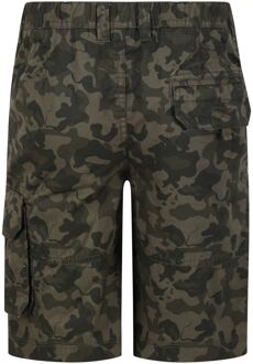 Regatta Kids Shorewalk Multi Pocket Shorts (Druivenblad Camo) Donkergroen - 11-12J / 146-152cm