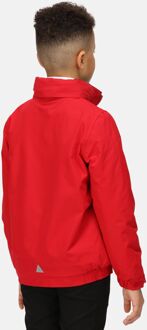 Regatta Kids Unisex Thermoguard Fleece Lined Dover Jacket (Winddicht & Waterdicht) (Klassiek rood/navy)