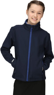 Regatta Kinder/kids 2-laags soft shell-jack Blauw - 104