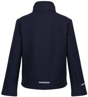 Regatta Kinder/kids 2-laags soft shell-jack Blauw - 146/152