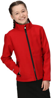 Regatta Kinder/kids 2-laags soft shell-jack Rood - 116