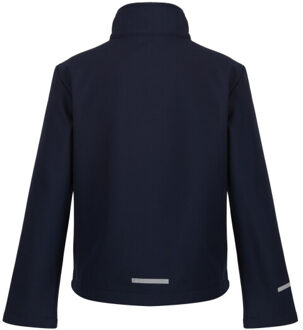 Regatta Kinder/kids a 2 layer soft shell jas - maat 140 Blauw