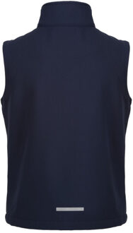 Regatta Kinder/kids a softshell body warmer - maat 116 Blauw
