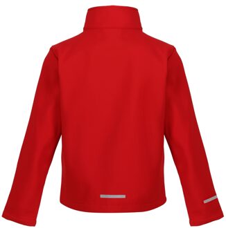Regatta Kinder/Kids Ablaze 2 Layer Soft Shell Jas (Klassiek rood/zwart) - 11-12J / 146-152cm