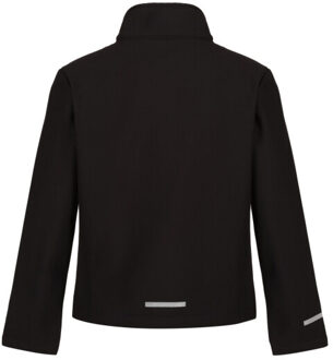 Regatta Kinder/kids ablaze 2 layer soft shell jas - maat 140 Zwart