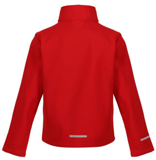 Regatta Kinder/kids ablaze 2 layer soft shell jas - maat 152/158 Rood