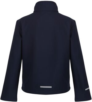 Regatta Kinder/Kids Ablaze 2 Layer Soft Shell Jas (Marine) - maat Navy