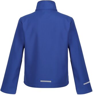 Regatta Kinder/Kids Ablaze 2 Layer Soft Shell Jas (Nieuw Koninklijk/Noorlogs) Navy - 11-12J / 146-152cm