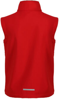 Regatta Kinder/kids ablaze softshell body warmer - maat 128 Rood