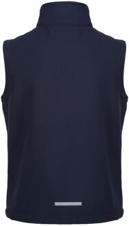 Regatta Kinder/Kids Ablaze Softshell Reflecterend Gilet (Marine) Navy