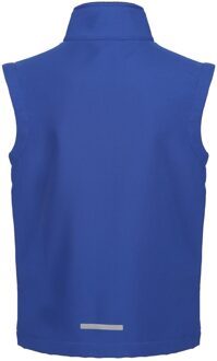 Regatta Kinder/Kids Ablaze Softshell Reflecterend Gilet (Nieuw Koninklijk/Noorlogs) Navy - 3-4J / 98-104cm