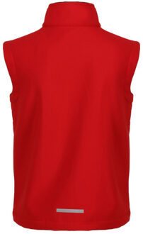 Regatta Kinder/kids ablaze softshell reflecterend gilet Rood - 116
