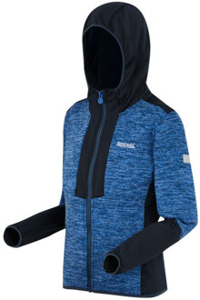 Regatta Kinder/kids dissolver x fleece full zip hoodie Blauw - 104