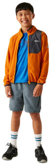 Regatta Kinder/kids frankie full zip fleecejack - maat 158 Bruin