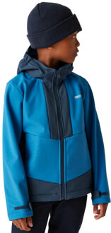Regatta Kinder/kids haydenbury waterdichte soft shell jas Blauw - 140