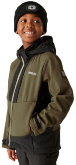 Regatta Kinder/kids haydenbury waterdichte soft shell jas Groen - 158