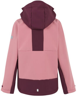 Regatta Kinder/kids haydenbury waterdichte soft shell jas Roze - 158