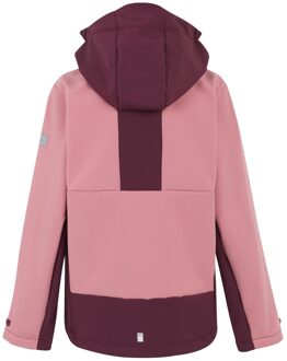Regatta Kinder/Kids Haydenbury Waterdichte Soft Shell Jas (Stoffige Roos/Fig) Lichtroze - 5-6J / 110-116cm