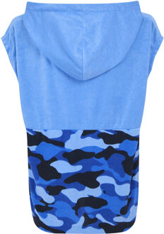 Regatta Kinder/Kids II Camo Handdoek met capuchon (Elysium Blauw) Lichtblauw - 5-8J / 110-128cm