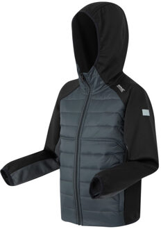 Regatta Kinder/kids kielder ix hybride jas - maat 104 Zwart