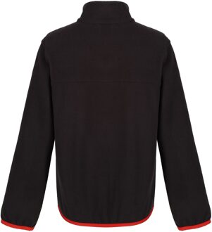 Regatta Kinder/Kids Microfleece Full Zip Fleecejack (Zwart) - 11-12J / 146-152cm