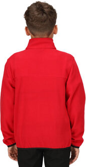 Regatta Kinder/Kids Microfleece Half Rits Fleece (Klassiek rood)