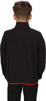 Regatta Kinder/Kids Microfleece Half Rits Fleece (Zwart) - maat 9-10J / 134-140cm