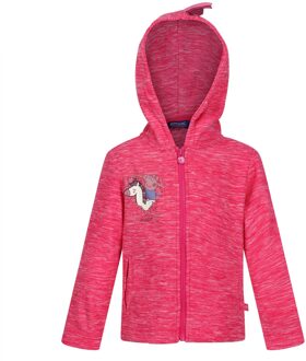 Regatta Kinder/kids peppa pig marl fleece full zip hoodie Roze - 86