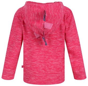 Regatta Kinder/kids peppa pig marl fleece full zip hoodie Roze - 86