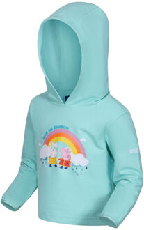 Regatta Kinder/kids peppa pig regenboog hoodie Blauw - 86
