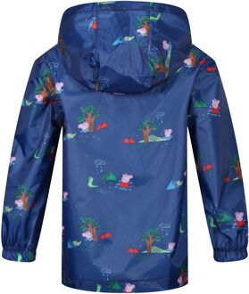 Regatta Kinder/kids peppa pig waterdicht jasje Navy/blauw
