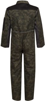 Regatta Kinder/Kinder Camouflage Jumpsuit (Groen/zwart)