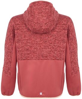 Regatta Kinder/Kinder Dissolver IX Marl Full Zip Fleecejack (Rood Hemels/Mineraal Rood)